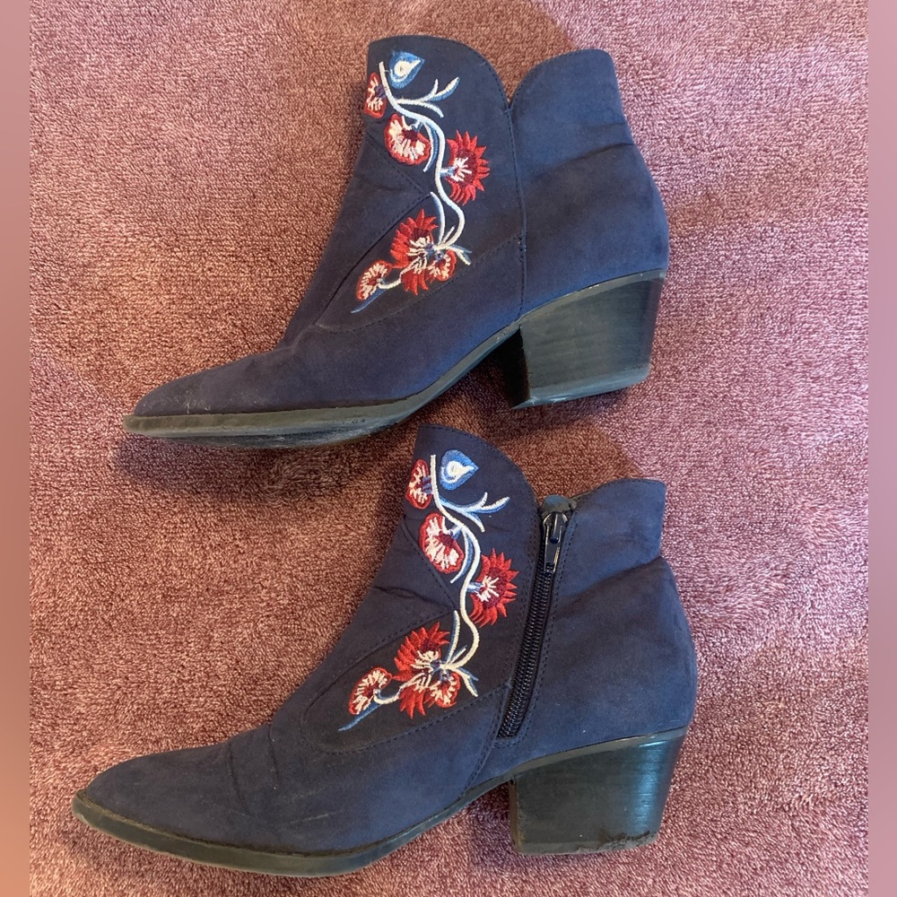 Embroidered Boots